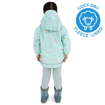 Jan & Jul Cozy-Dry Fleece Rain Jacket